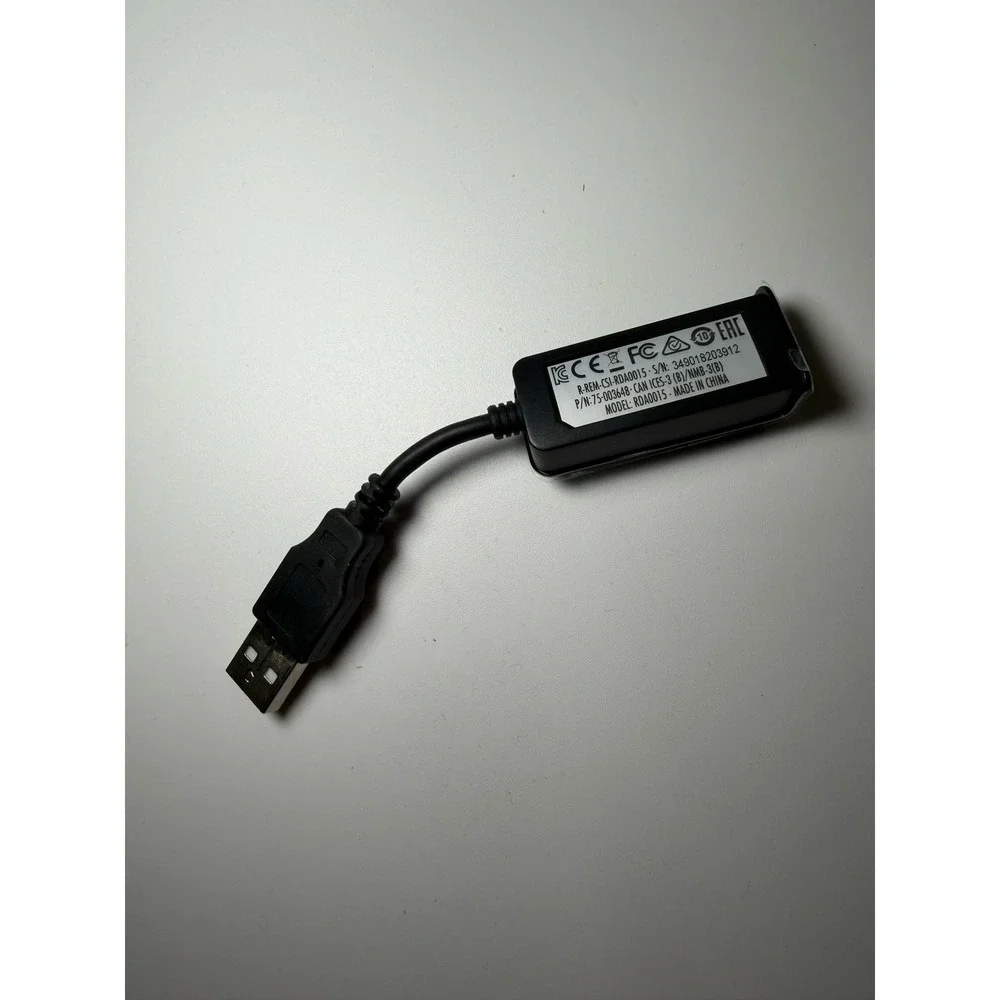 Corsair USB to 3.5mm Surround Sound Adapter Dongle RDA0015 75-003648 Black